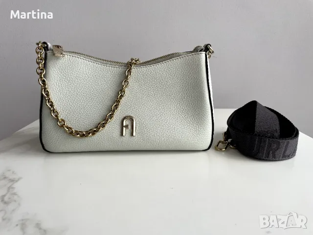 Furla кожена чанта
