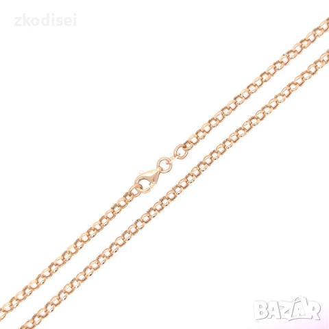 Златен синджир 3,32гр. 40,0см. 14кр. проба:585 модел:33811-3, снимка 1
