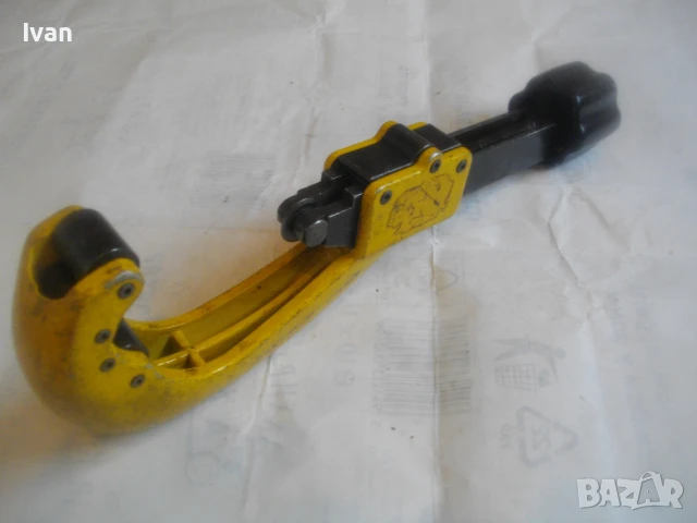 6-64мм REMS PAS CU-INOX РЪЧЕН ТРЪБОРЕЗ РЕМС ЗА РЯЗАНЕ НА ВСЯКАКВИ ТРЪБИ С ДЕБЕЛИНА СТЕНА 4мм, снимка 13 - Други инструменти - 51010329