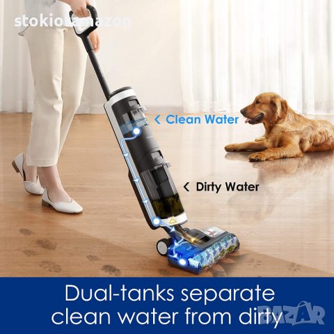 Безжична Прахосмукачка 3 в 1 Tineco Floor ONE S3, снимка 4 - Прахосмукачки - 39260094