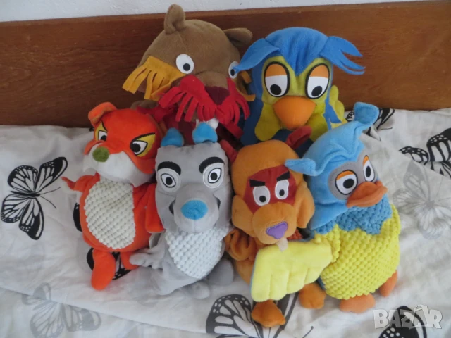 Кукли за театър от поредицата Вестник басни