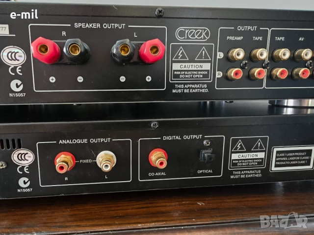 сет Creek Evolution, снимка 9 - Ресийвъри, усилватели, смесителни пултове - 51545814