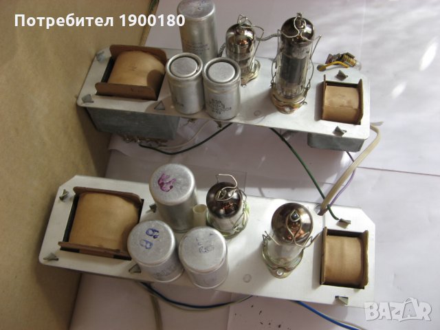 два лампови нискочестотни блока за стерео лампов усилвател, снимка 3 - Ресийвъри, усилватели, смесителни пултове - 25497155