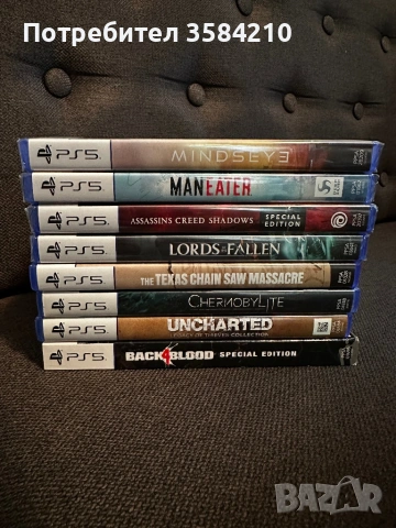 8 броя PS5 игри. НОВИ! Възможен и бартер., снимка 3 - Игри за PlayStation - 53294694