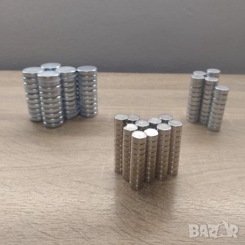 Кръгли неодимови магнити N52, снимка 6 - Други инструменти - 52886275