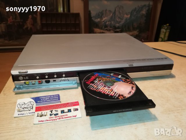 LG HDD/DVD RH7000 RECORDER-SWISS 3110211718, снимка 8 - Плейъри, домашно кино, прожектори - 34643342