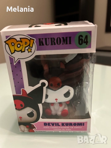 Kuromi / Sanrio комплект – 6 артикула, снимка 2 - Фигурки - 53296112