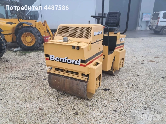 Двубандажен вибрационен валяк Benford/Terex/TV75, снимка 3 - Индустриална техника - 53262483