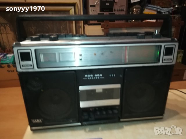 SABA RCR 404-ВНОС SWISS 2511231626, снимка 2 - Радиокасетофони, транзистори - 43144417