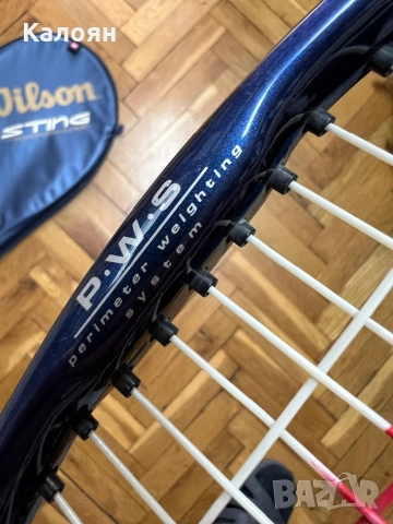 Тенис ракета Wilson в калъф , снимка 6 - Тенис - 51823229