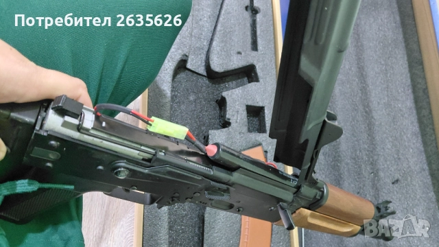 Airsoft Ak-74У АКСУ, снимка 4 - Въздушно оръжие - 52088242
