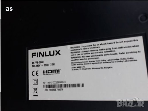 Finlux 48-FFB-5000 на части , снимка 2 - Телевизори - 27813604