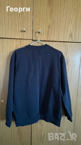 Черна блуза, снимка 2 - Блузи - 50939225