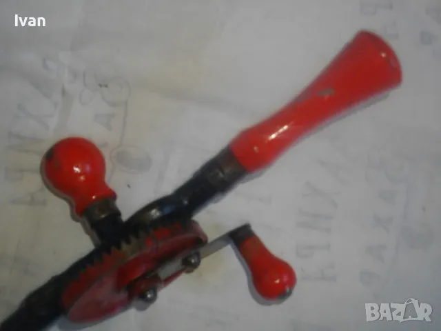 НОВ ФРЕНСКИ ПРОФЕСИОНАЛЕН РЪЧЕН МАТКАП БОРМАШИНА ДРЕЛКА МАСИВЕН 190мм/захват 8мм TREBOVA, снимка 6 - Бормашини - 48390058