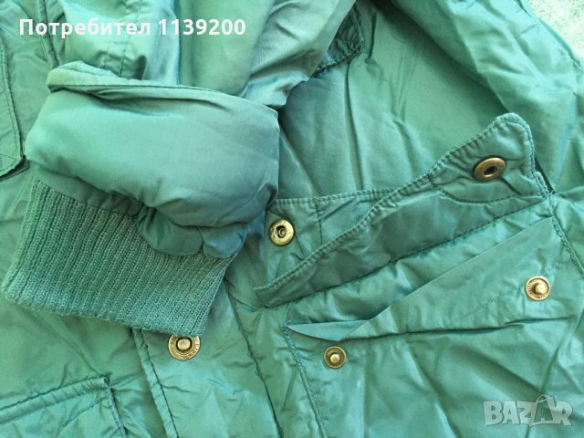 114см френско зимно яке La Redoute синьо зелено тюркоаз, снимка 7 - Детски якета и елеци - 27804400