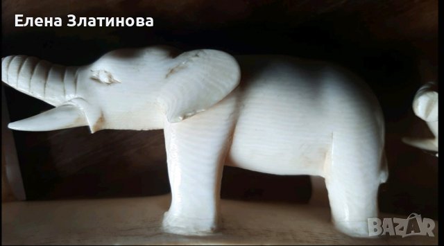 Скулптура от слонова кост , снимка 11 - Статуетки - 44071005