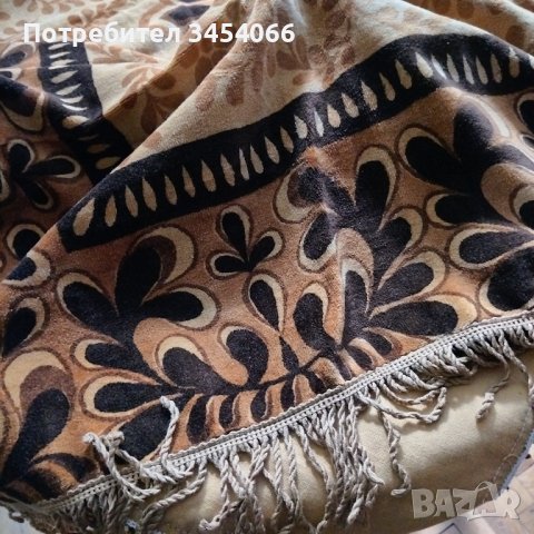 Плюшена покривка - нова. 