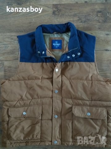 old navy - страхотен мъжки елек КАТО НОВ 2ХЛ, снимка 8 - Якета - 43792997