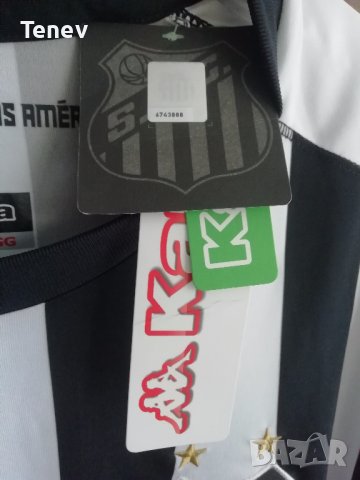 Santos Brazil нова оригинална рядка футболна тениска фланелка Сантос , снимка 4 - Тениски - 37660468