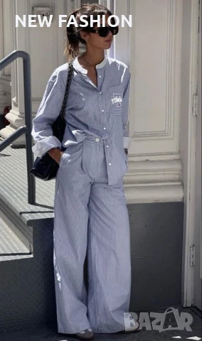 Дамски Памучни Комплекти - лого Бродирано ✨ Tommy Hilfiger , снимка 2 - Комплекти - 51419340