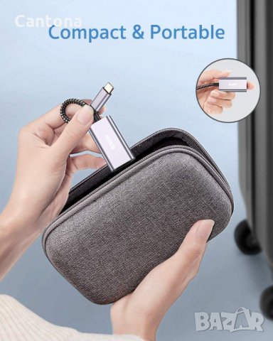 ESR USB C към HDMI адаптер [4K 30 Hz],Thunderbolt 3, снимка 7 - Други - 35340301