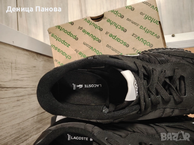 Мъжки маратонки Lacoste L-Spin Evo Sneakers, снимка 4 - Маратонки - 52238369