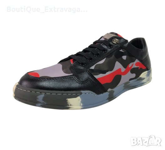 Мъжки обувки Philipp Plein Camouflage !!!, снимка 5 - Маратонки - 44033450