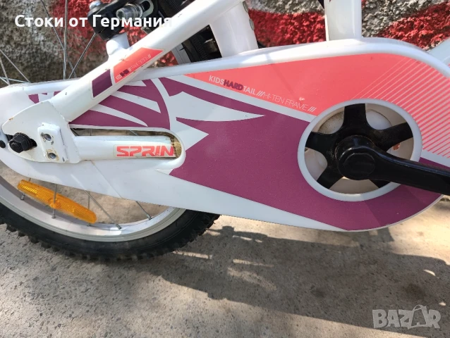 Детско колело за момиче 18 цола, снимка 7 - Велосипеди - 50600344