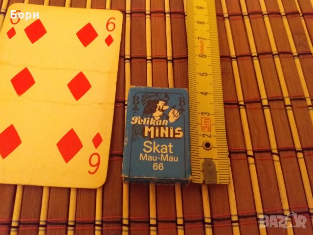 Мини-Карти 2.5х3.5см 1970г, снимка 5 - Карти за игра - 28037551