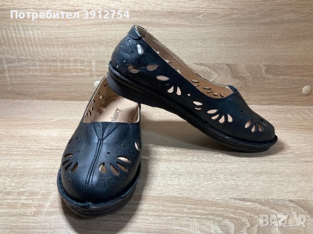 Нови обувки, естествена кожа, мокасини, 39 номер, снимка 3 - Дамски ежедневни обувки - 43255570