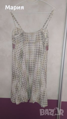 Къса рокля, тип балон, размер L/42, снимка 2 - Рокли - 40310046