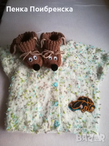 Бебешки елечета и терлички. , снимка 16 - Комплекти за бебе - 43839888