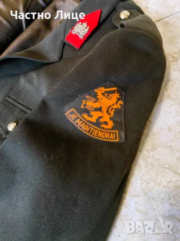 Нидерландска Холандска Военна Генералска Куртка, снимка 3 - Антикварни и старинни предмети - 47483864
