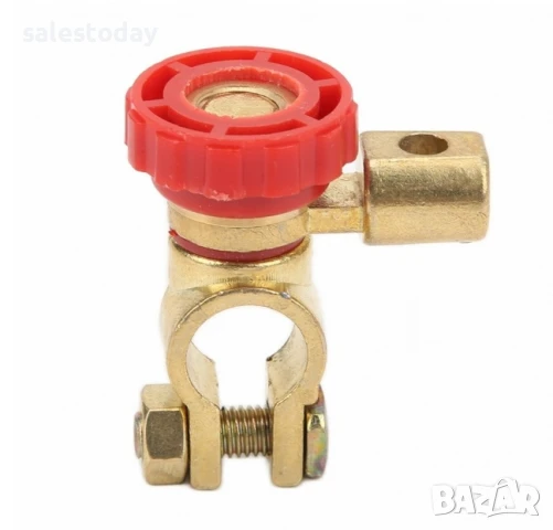 Клема за акумулатор, червена за +