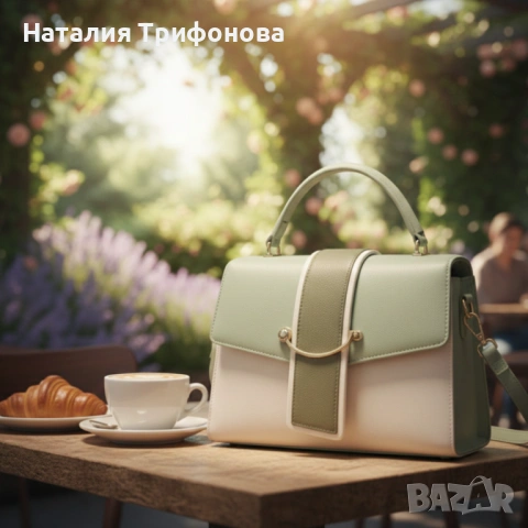 Елегантна дамска чанта в 7 цвята - компактна и стилна за всеки повод, снимка 5 - Чанти - 53406302