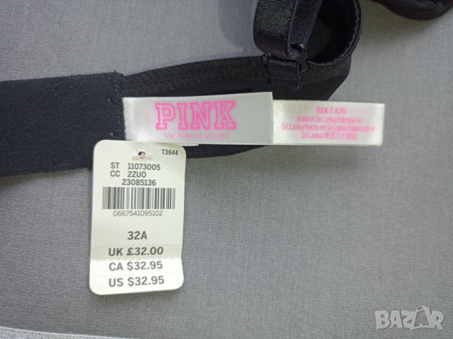 Сутиен PINK be Victoria's secret нов 70 А, снимка 3 - Бельо - 37225907