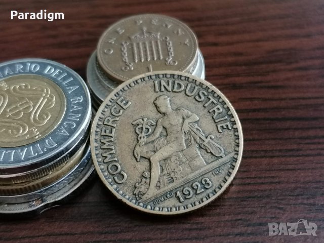 Монета - Франция - 2 франка | 1923г., снимка 2 - Нумизматика и бонистика - 35609482
