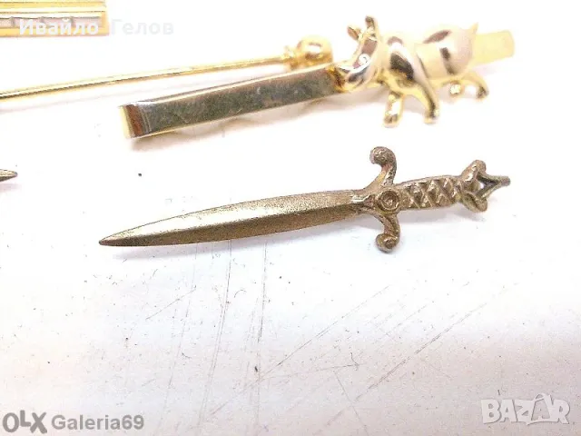 Винтидж ръкавели, бутониери, позлатени- дубле, снимка 11 - Колиета, медальони, синджири - 50333670