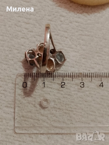 сребърен пръстен , снимка 2 - Пръстени - 52851417