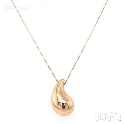 Златно колие Bottega 3,83гр. 43см. 14кр. проба:585 модел:28412-1, снимка 2 - Колиета, медальони, синджири - 48289940