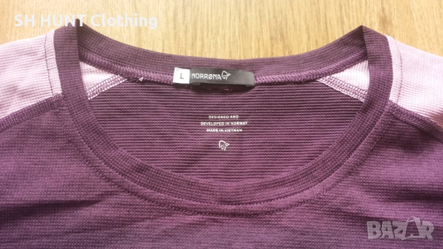 NORRONA Fjørå equaliser lightweight Long Sleeve W размер L дамска блуза - 2167, снимка 8 - Блузи с дълъг ръкав и пуловери - 53541861