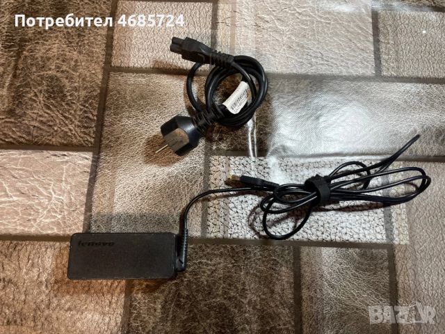 Lenovo 20V 2.25A, снимка 2 - Кабели и адаптери - 52845103