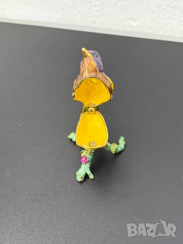 Метална кутийка за бижута с емайл. №7410, снимка 7 - Колекции - 51904808