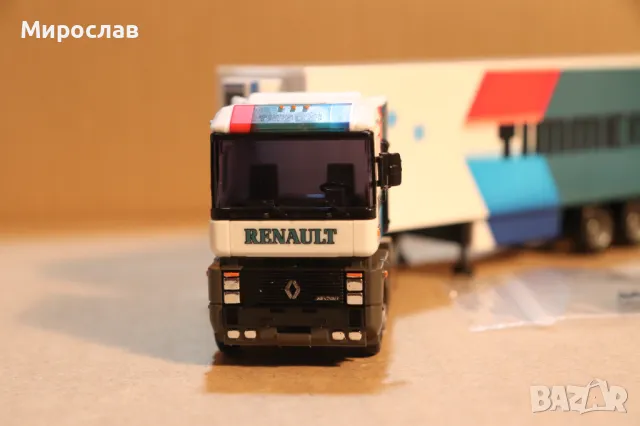 AMW 1:87 H0 RENAULT MAGNUM КАМИОН TIR МОДЕЛ ВЛЕКАЧ, снимка 3 - Колекции - 49923915