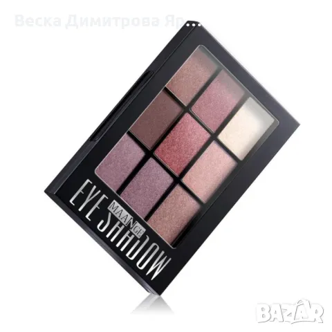 Симфония от 9 дълготрайни водоустойчиви цвята сенки за очи четири модела HZS119, снимка 13 - Козметика за лице - 47726914