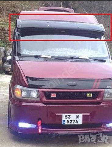 Сенник козирка предно стъкло джип бус пътна помощ hilux patfainder scudo fiorino tepee crafter boxer, снимка 14 - Аксесоари и консумативи - 39297323