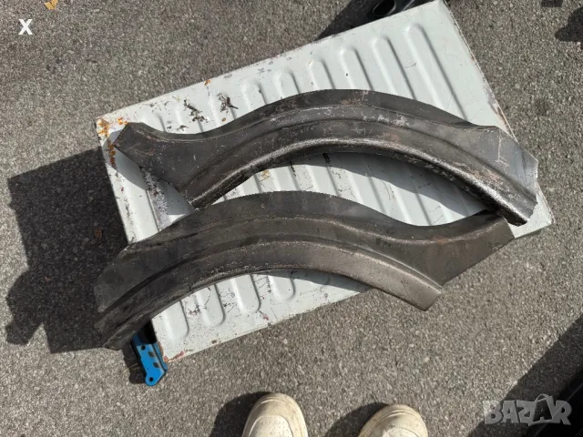  ВЕЖДА ЗАДЕН КАЛНИК ПОД ВРАТА ЛЯВА И ДЯСНА МОСКВИЧ 412 НОВИ ОРИГИНАЛНИ