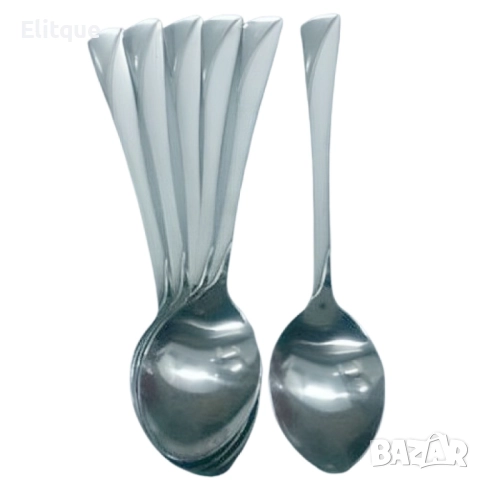 Лъжички чаени Bohmann , 6 бр., неръждаема стомана, снимка 5 - Други - 52818791