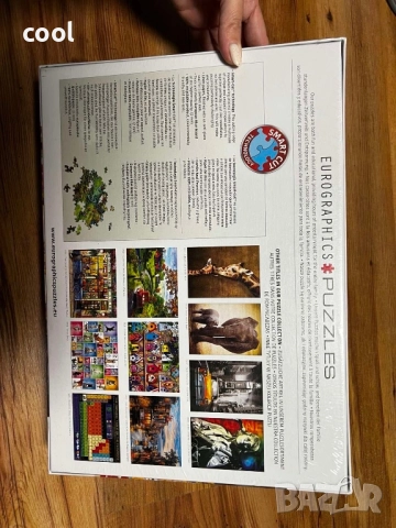 Пъзел Eurographics 1000 части – Gustav Klimt “The Kiss (Detail)” – нов, запечатан, снимка 2 - Пъзели - 51974647