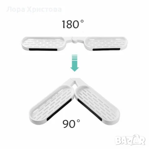 Въртяща се стойка за баня без пробиви, снимка 5 - Други стоки за дома - 47488899